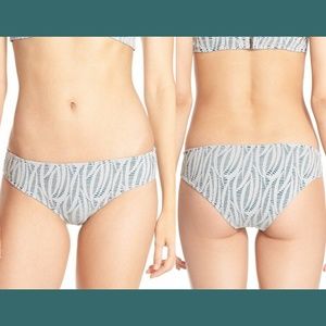 NWT‎ Prism Buzios Lace Bikini Bottom in Smoke Grey [SZ 38 ]